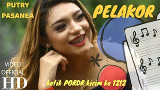 PELAKOR  PUTRY PASANEA  OFFICIAL MUSIC VIDEO [upl. by Sandon]