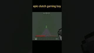 Epic clitch in minecraft gratest clutch minecraftshorts minecraftviralpopular YeSmartyPie [upl. by Scrivenor]