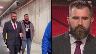 Breaking Jason Kelce Comments on Travis amp Taylors Phone Incident [upl. by Wera603]