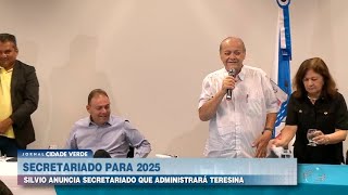 Tarifa zero para o metrô de Teresina a partir de 2025 e a formação do secretariado de Sílvio Mendes [upl. by Atsev]