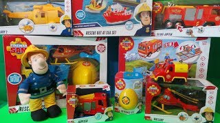 Fireman Sam Mega Unboxing Jupiter Phoenix Titan Wallaby 1 and 2  4X4 [upl. by Yrret]