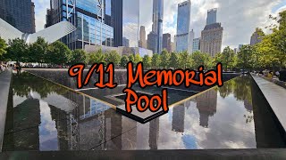 The 911 Memorial Reflecting Pool of the World Trade Center NYC [upl. by Ramos]