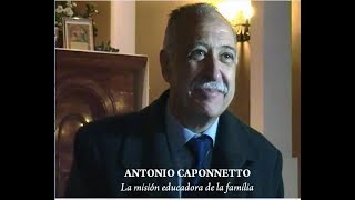 Antonio Caponnetto La misión educadora de la familia 23 Junio 2018 [upl. by Oskar]