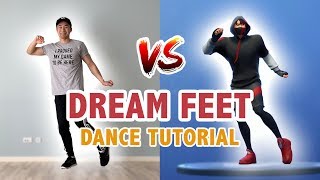 How To Do Dream Feet In Real Life Step By Step Dance Tutorial  Learn How To Dance [upl. by Willamina]