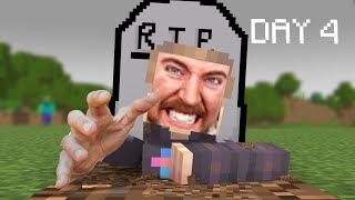 I Buried MrBeast In Minecraft [upl. by Frierson]