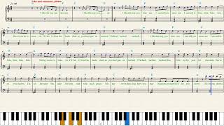 Artemas — I Like The Way You Kiss Me — Piano Sheet Music [upl. by Hewe]