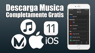 La Mejor Aplicación Para Descargar Música Gratis En iOS 11 y 1121 App Store  Mejores Apps 2018 [upl. by Normak]