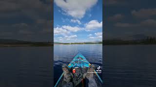 Solo paddleboarding pike fishing paddleboarding paddleboard paddleboardadventure [upl. by Ahouh]