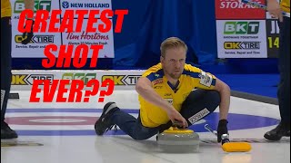 Niklas Edin Super Spinner Breaking Down the Best Curling Shot Ever Made [upl. by Yssirc899]