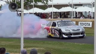 Goodwood Festival of Speed 2013 HIGHLIGHTS Burn Outs amp Fast runs [upl. by Amerigo]