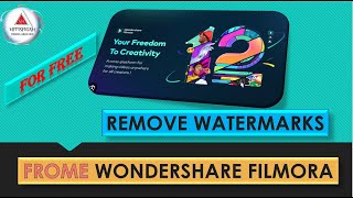 How to Remove Wonder share Filmora 12 Watermark for Free in 2023 Water mark kaise REMOVE KARE [upl. by Mages226]