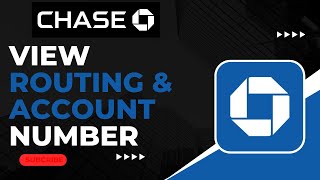 How To View Routing and Account Number on Chase Bank [upl. by Waneta]