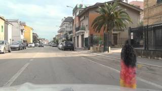 San Benedetto del Tronto Porto dAscoli SS16 Italy Italien 8102015 [upl. by Artur]