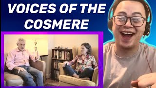 REACTION to Brandon Sanderson’s “The voices of the Cosmere” Michael Kramer and Kate Reading [upl. by Ydner225]