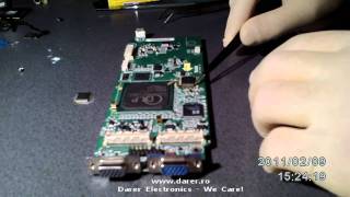 Videoprojector Mainboard Repair  wwwdarerro [upl. by Sinned]