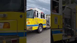 Engine 1 in the Kearney Jessy James Parade [upl. by Antebi893]