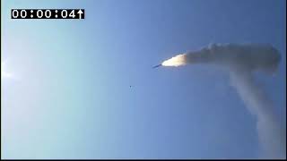 600km range Brahmos Test Video [upl. by Ayokal]