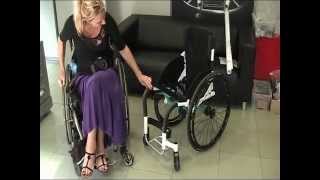 PushLiving Owner Deborah Davis visits Spain and Oracing Wheelchairs [upl. by Ahseken]