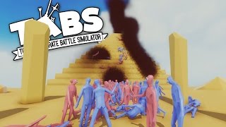 TABS  Secret Pyramid Plague  Totally Accurate Battle Simulator Neon Gameplay [upl. by Mateusz]