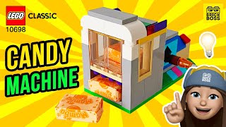 🔥LEGO CLASSIC 10698 CANDY MACHINE moc Tutorial  Vending Machine Speed Build Instructions [upl. by Yggep750]