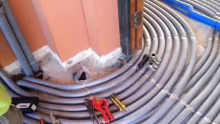 Rehau rautitan stabil installation by BHTOS Plumbing Υδραυλικες Εγκαταστασεις [upl. by Llenrahc]