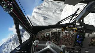 MSFS 2020 aerosoft twin otter around lukla [upl. by Ahtekahs]