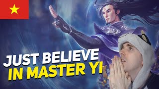 JUST BELIEVE IN MASTER YI BELIEVE IN COWSEP [upl. by Kelton714]