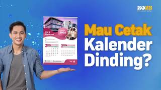 Cetak Kalender Dinding 2025 [upl. by Enomed86]