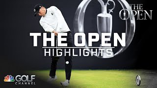 The Open Championship 2024 Highlights Early Final Round  Golf Channel [upl. by Johppah347]