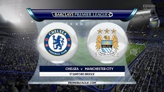 Chelsea FC vs Manchester City  31012015  Barclays Premier League  FIFA 15 [upl. by Notniuqal]