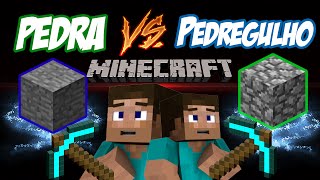 Transformando Pedra em Pedregulho Minecraft [upl. by Yltneb]