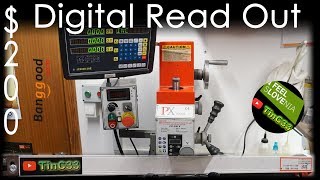 200 Mill DRO 3 axis Digital Readout from banggood Unboxing Instalation Review [upl. by Pardoes953]