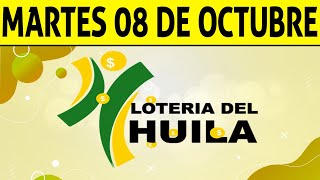 Resultados Lotería del HUILA del Martes 8 de Octubre 2024 PREMIO MAYOR 😱💰💸 [upl. by Eical]