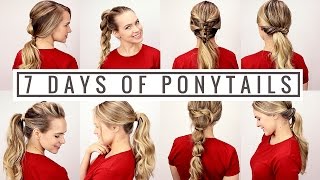 7 Days of Ponytails [upl. by Lockhart528]