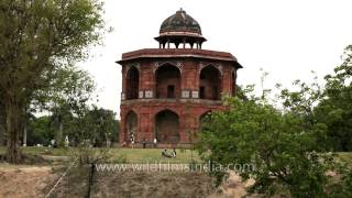 Sher Mandal inside the Purana Qila in New Delhi [upl. by Anomor]