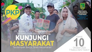 🔴Plt Bupati Rohil H Sulaiman SSMH Kembali Bagikan Sembako Jl Kecamatan Kecamatan Bangko [upl. by Kralc297]