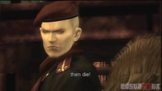 Metal Gear Solid 3 Ocelot Gun Jam Scene [upl. by Aviv]