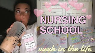 NURSING SCHOOL WEEK IN THE LIFE [upl. by Erich]