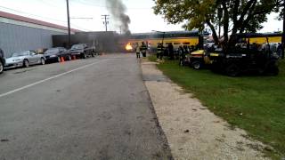 Chicago Fire Filming at the Illinois Railway Museum Clip 3 [upl. by Aniakudo]