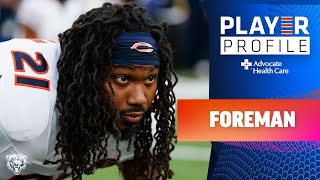 DOnta Foreman  Player Profile  Chicago Bears [upl. by Nosac]