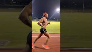 515 pace at 205 lbs 800m repeats [upl. by Ennayr]