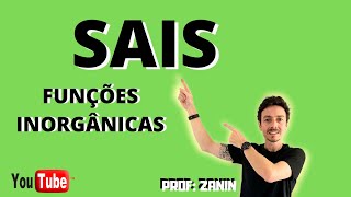 SAIS FUNÇÕES INORGÂNICAS [upl. by Lebazej956]