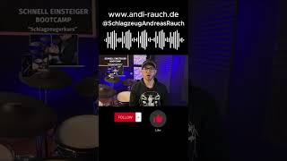 Lerne Schlagzeug spielen in kürzester Zeit drums drumming groove drumlessons drummer [upl. by Alina918]