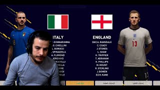 italy vs england liVE STREAM gLITZO pes 2021 PATCH 2024 GO [upl. by Loos]