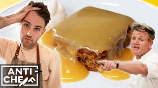 I made GORDON RAMSAYS Sticky Toffee Pudding [upl. by Gilburt284]