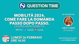 Mobilità docenti 202425 le indicazioni sulla compilazione dellistanza [upl. by Ennayhc]