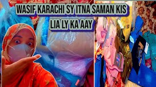 Wasif Karachi Sy Bachoo K Lia Bohat Sy Kapray Lay [upl. by Nileuqaj]