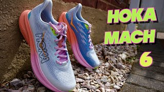 Hoka Mach 6  Solid Shoe Good Updates [upl. by Olracnaig]