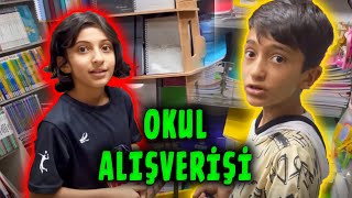 OKULA DÖNÜŞ  SUDE ve POLAT KIRTASİYE ALIŞVERİŞİ 2022  School Okul Alışverişi fenomenailesi [upl. by Atinuaj]