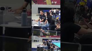 Bea de Leon commentator obf ateneodemanila volleyball [upl. by Wendalyn486]